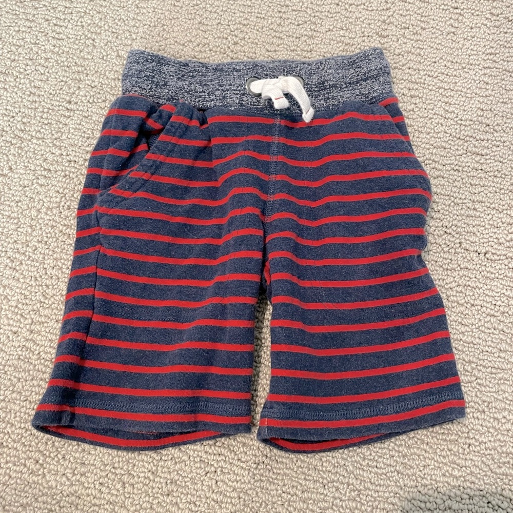 Boden boys stripe shorts